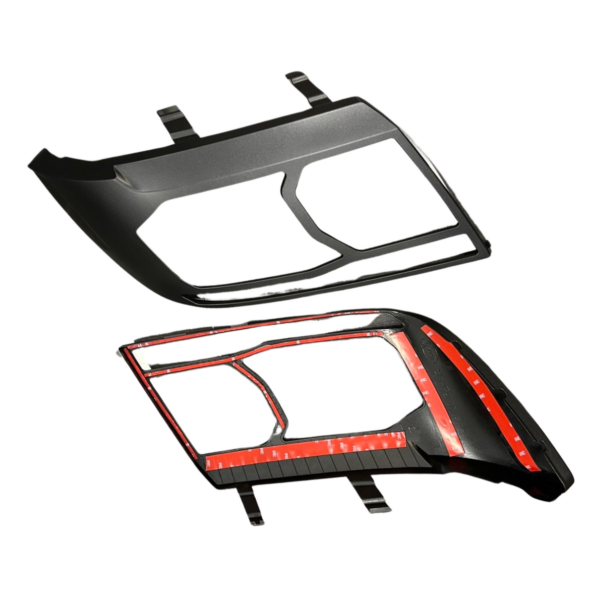 VW Crafter Headlight Guards Hammerite Ultimate Matte Black (2018-2025) | Front Headlight Protectors