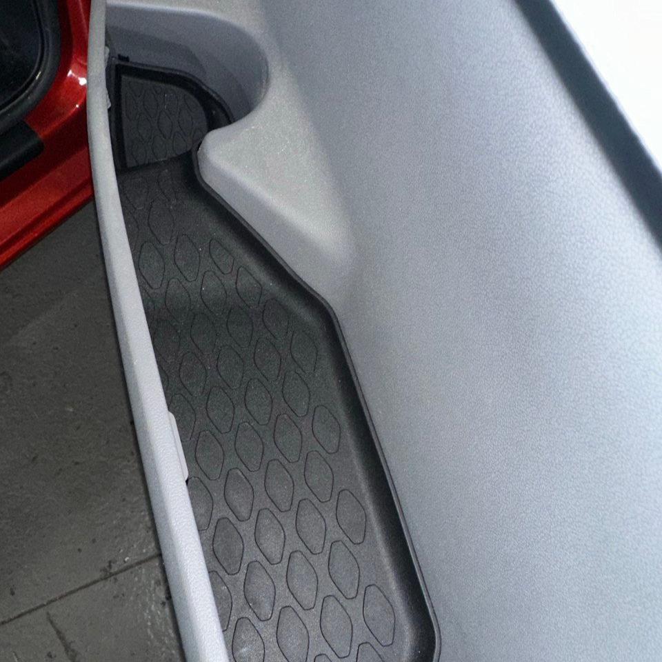 For New Ford Transit Custom 2024-2026 Rubber Door Pocket Inserts | Non-Slip Storage Mats