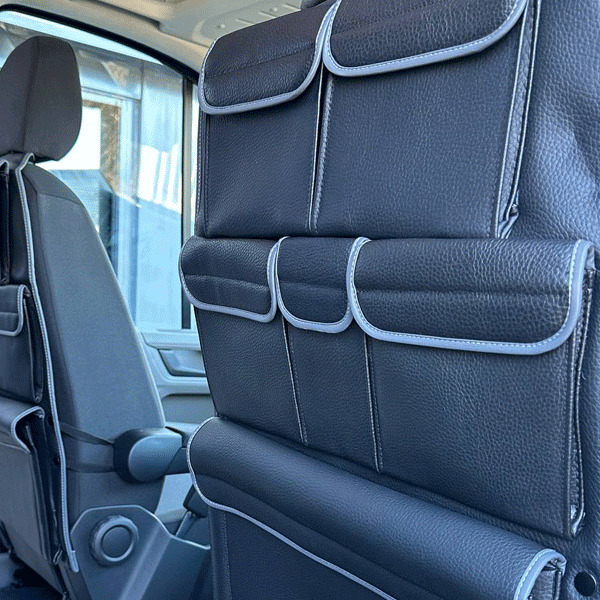 For VW Crafter / ManTGE, back Seat storage Organiser, Captain seats, 2018-onwards