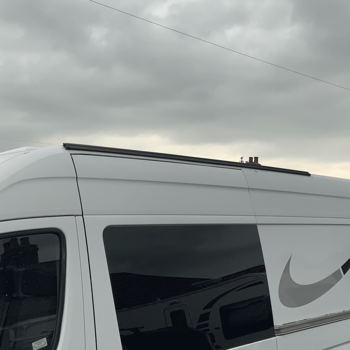 For Mercedes Sprinter / Dodge Sprinter Black Awning Rails – Drive-Away & Reimo Compatible
