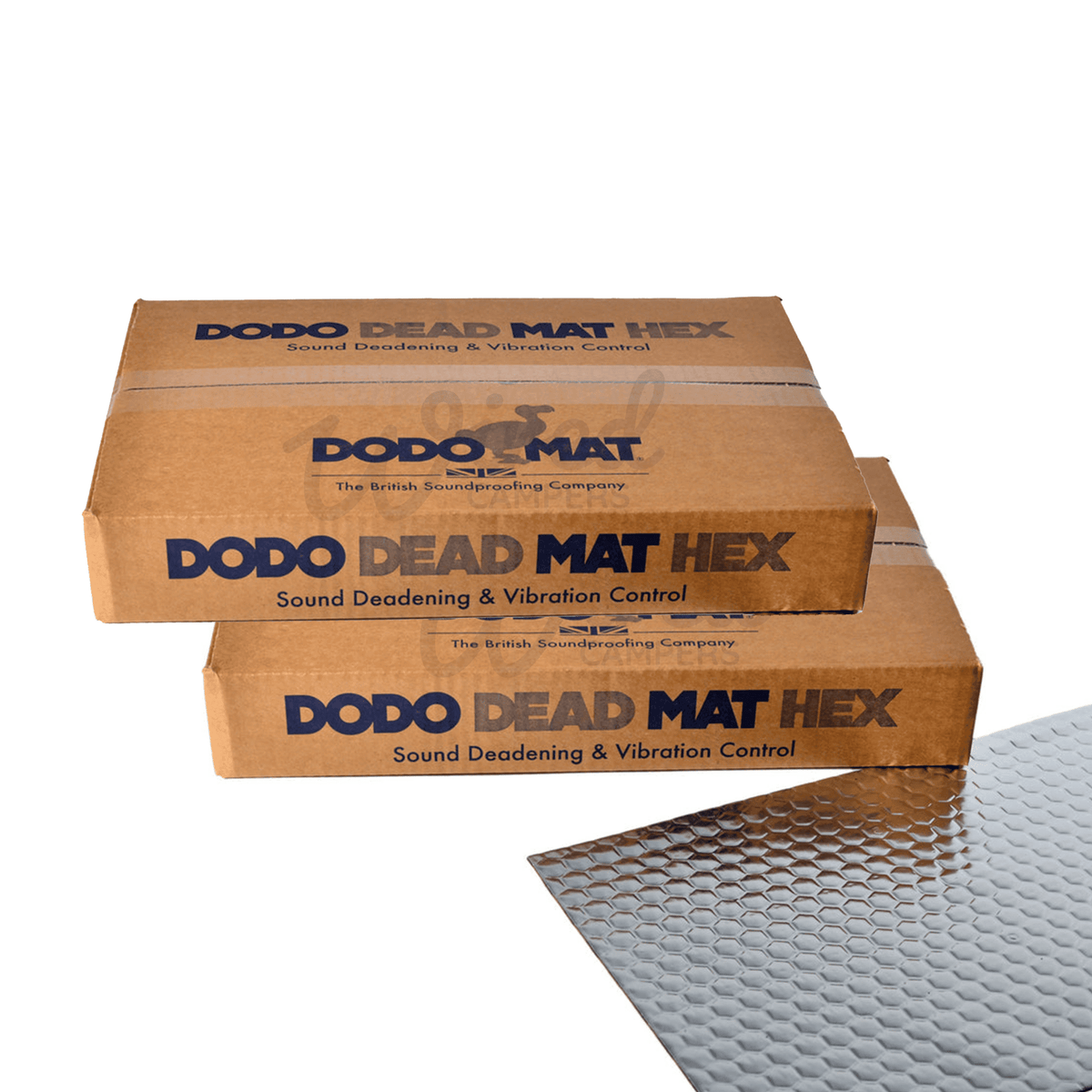 Dodo Mat DEADN Hex 1.8mm Butyl Sound Deadening - 100 Sheets