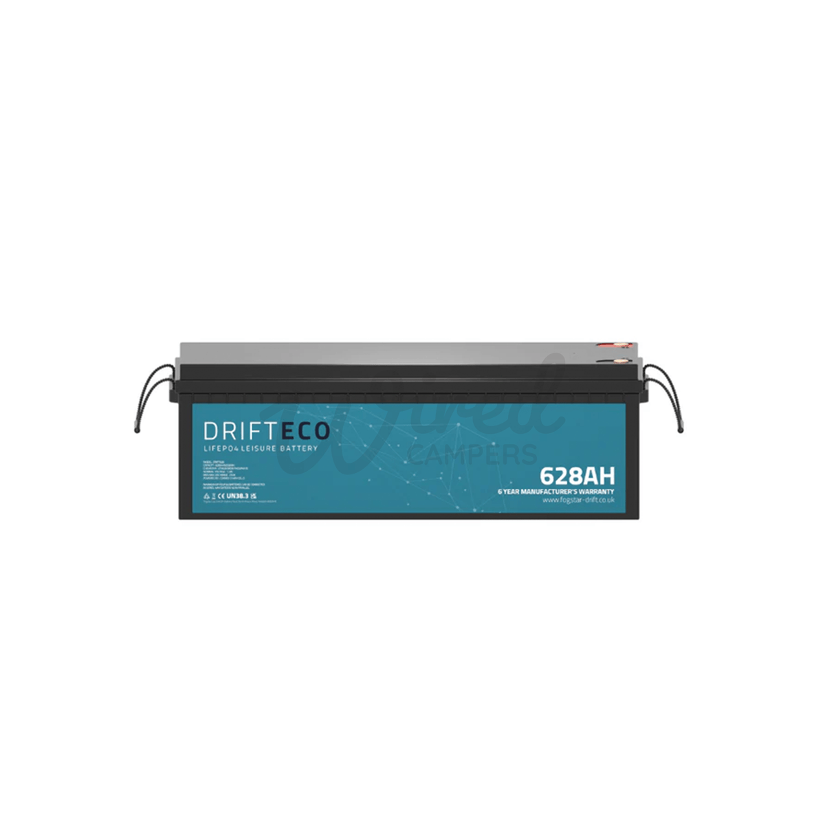 Fogstar Drift ECO 12V 628Ah Bluetooth Lithium LiFePO4 Leisure Battery