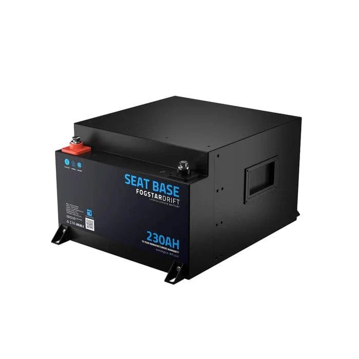Fogstar Drift Seat Base 12V 230AH Heated Lithium LiFePO4 Leisure Battery With Bluetooth