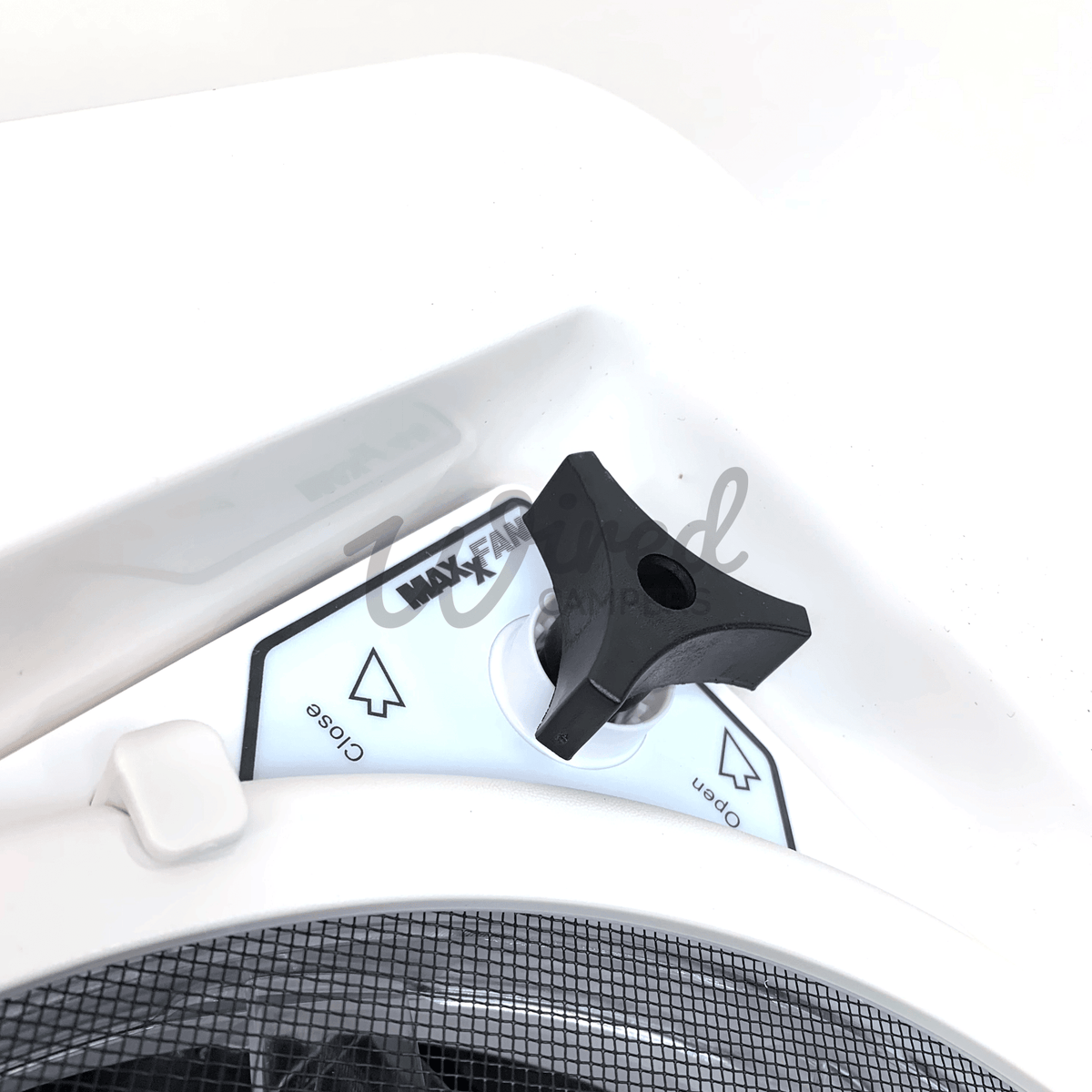 MaxxAir MaxxFan Deluxe Remote Controlled Automatic Roof Fan Vent - Smoked Lid