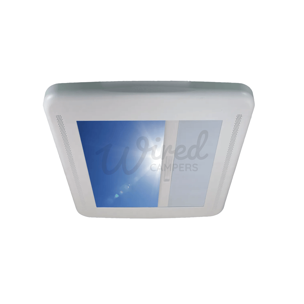 MaxxAir MaxxFan Deluxe Remote Controlled Automatic Roof Fan Vent - Smoked Lid