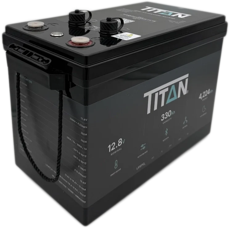 TITAN 12V 330Ah Lithium Leisure Battery