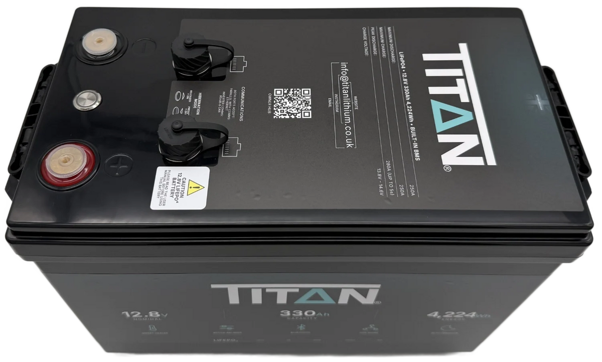 TITAN 12V 330Ah Lithium Leisure Battery