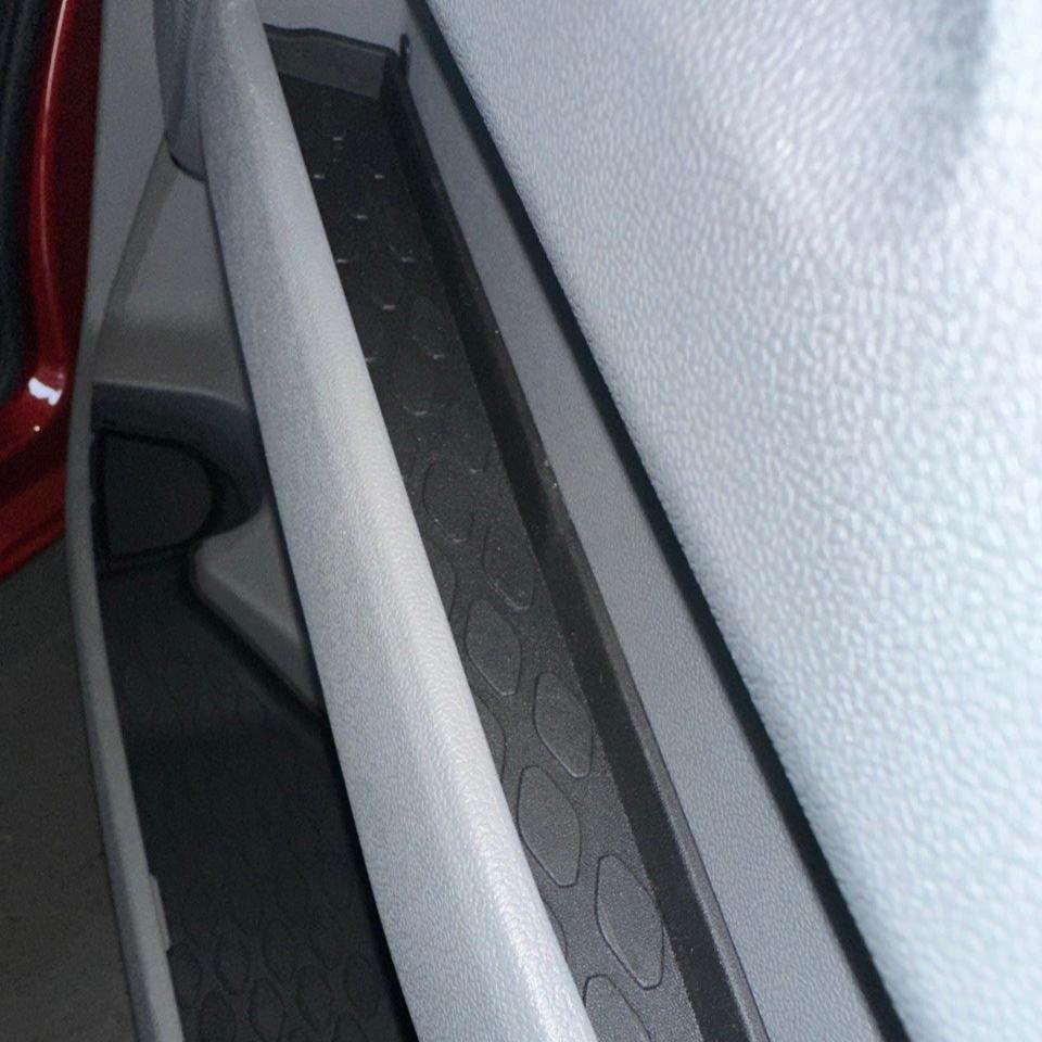 For New Ford Transit Custom 2024-2026 Rubber Door Pocket Inserts | Non-Slip Storage Mats