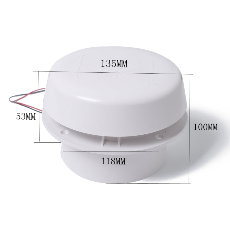 Mushroom Shape 12V White Volt  RV Roof Mute Air Vent
