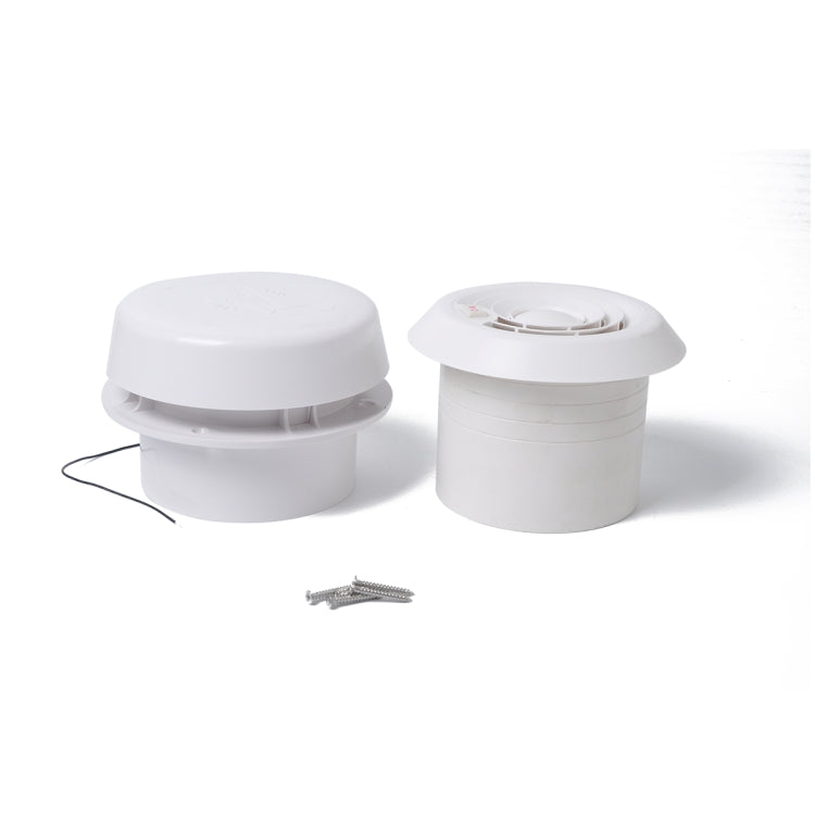 Mushroom Shape 12V White Volt  RV Roof Mute Air Vent