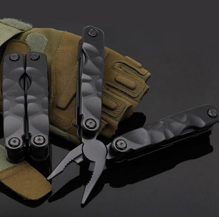 15 in 1 Outdoor Camping Survival Tool, Foldable Multifunctional Pocket Plier