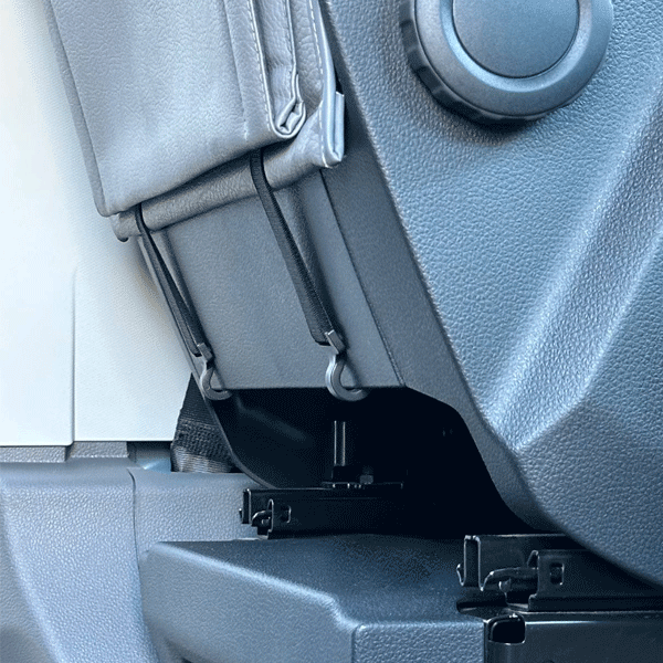 For VW Crafter / ManTGE, back Seat storage Organiser, Captain seats, 2018-onwards