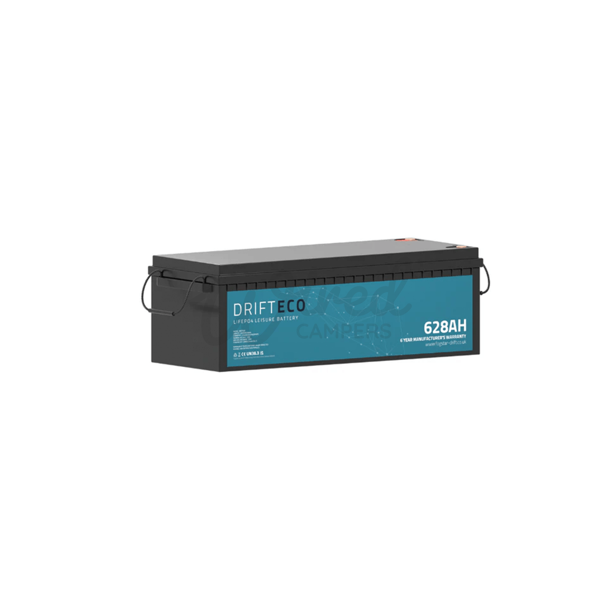 Fogstar Drift ECO 12V 628Ah Bluetooth Lithium LiFePO4 Leisure Battery