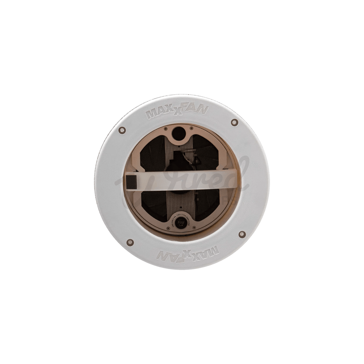 MaxxAir MaxxFan Dome Roof Fan Vent - White Lid