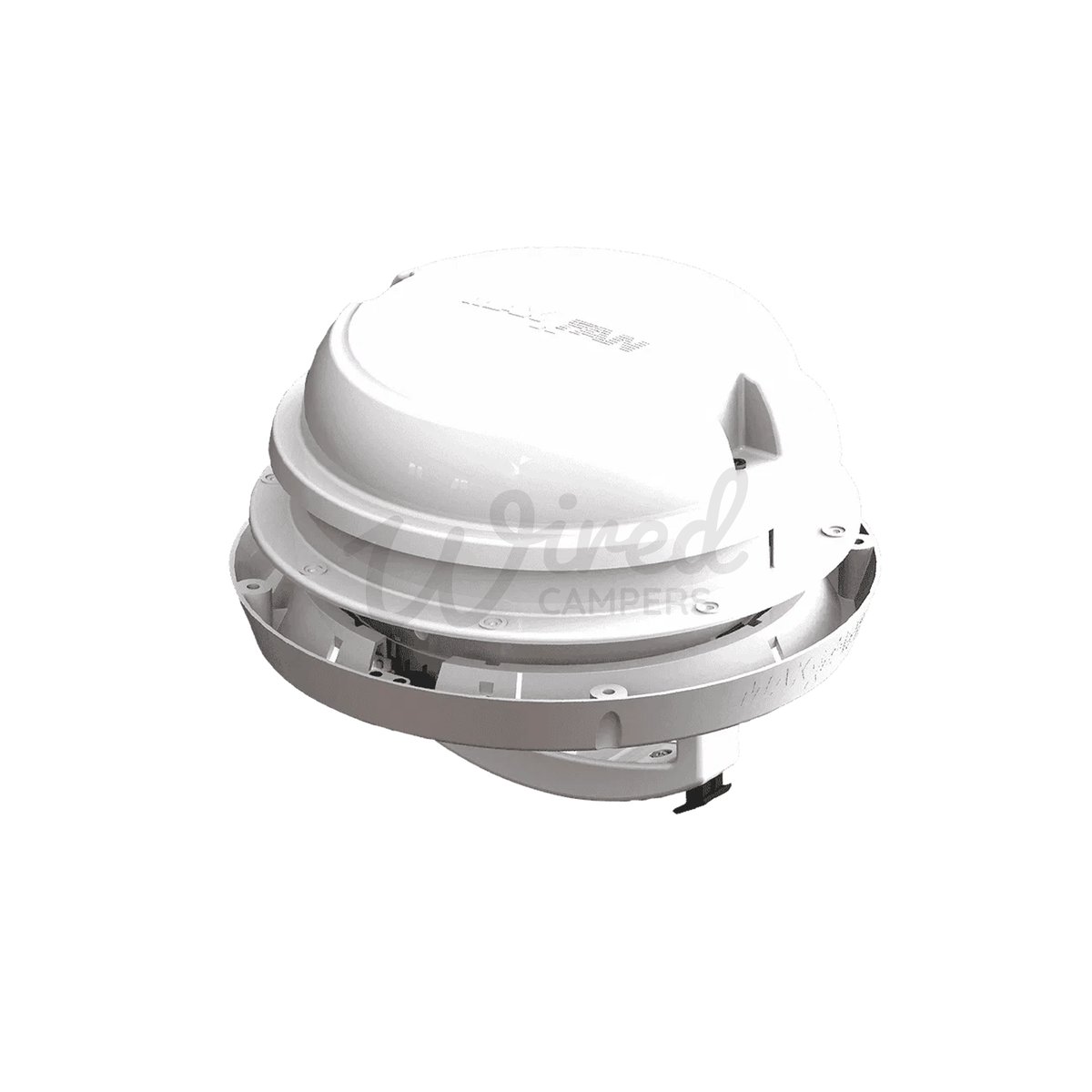 MaxxAir MaxxFan Dome Roof Fan Vent - White Lid