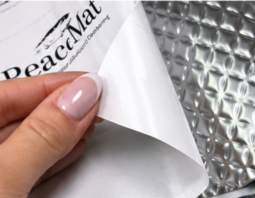 Camper Van Sound Deadening Mat, PeaceMAT XR 4m Roll in Silver