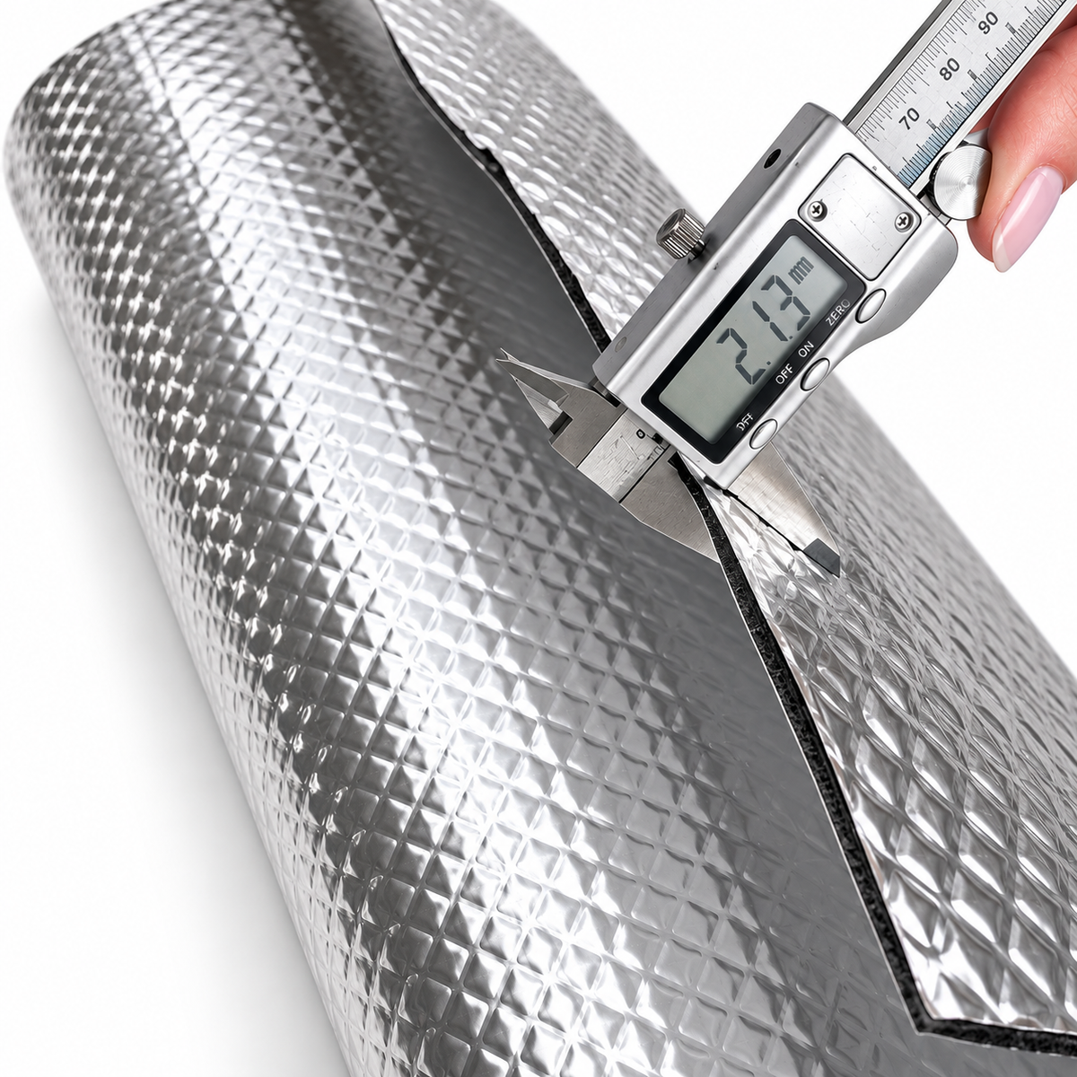Camper Van Sound Deadening Mat, PeaceMAT XR 4m Roll in Silver