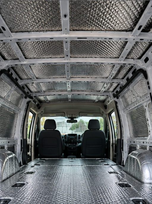 Camper Van Sound Deadening Mat, PeaceMAT XR 4m Roll in Silver