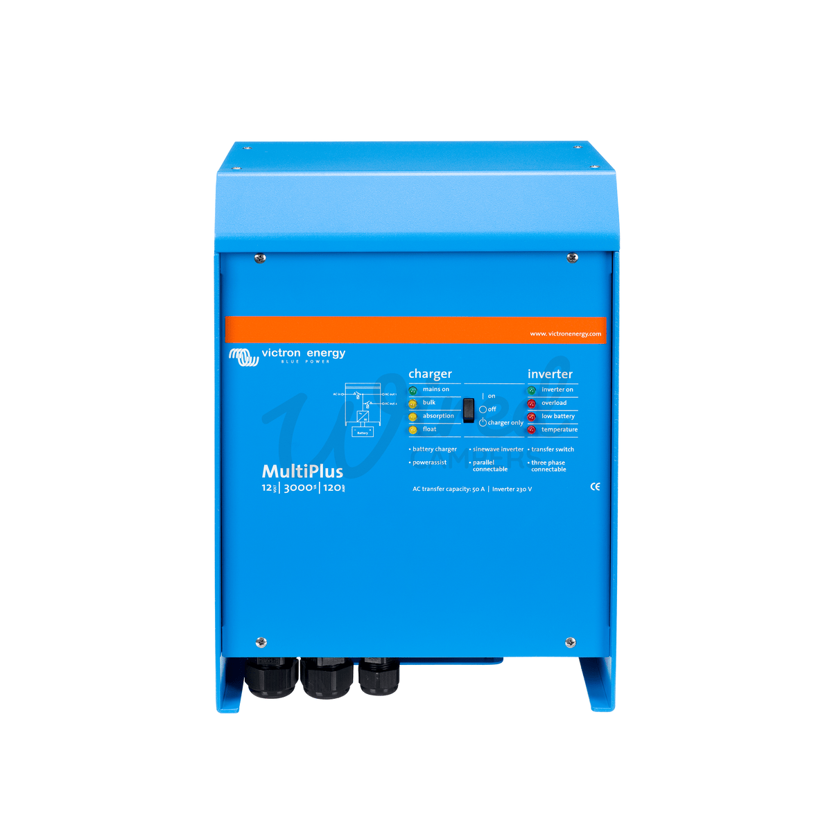 Victron Energy MultiPlus 12/3000/120-50 3000VA 230V Inverter Charger - PMP123021010
